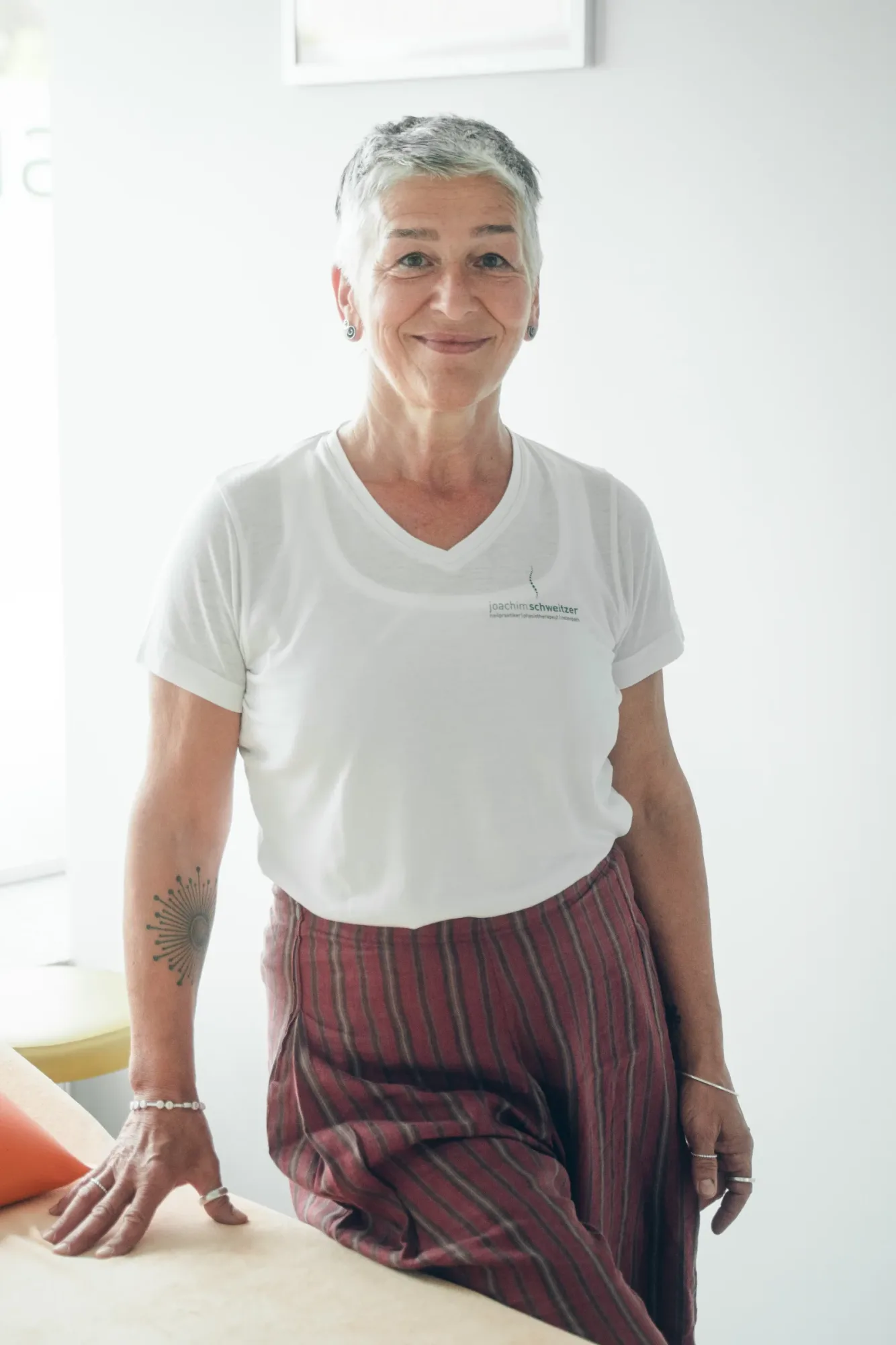 Christa, Physiotherapeutin in der Praxis Schweitzer in Passau